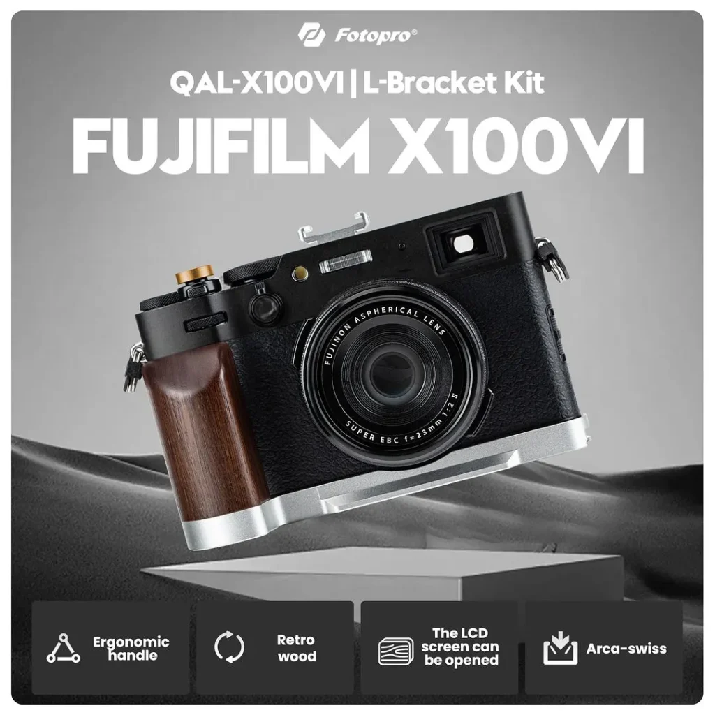 Fotopro QAL-X100VI L Plate Bracket Kit For Fujifilm X100VI