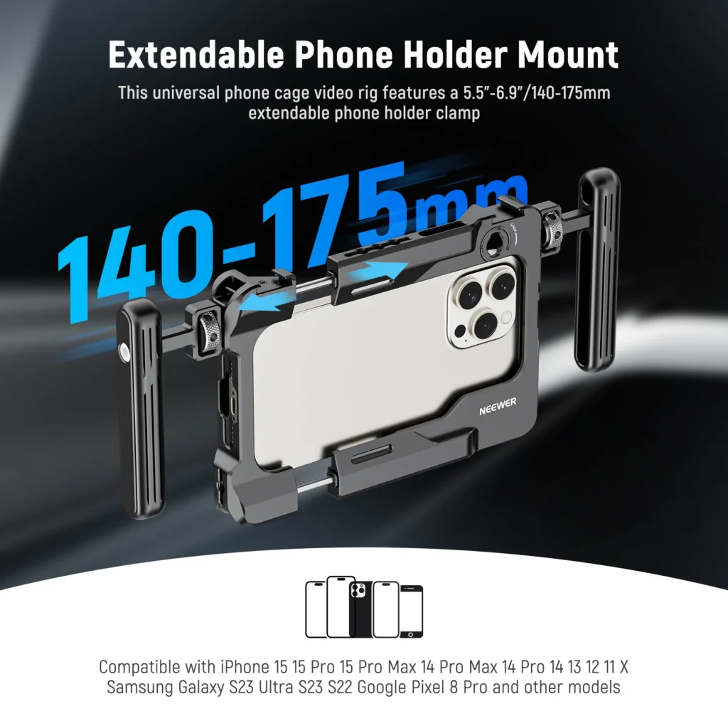 Neewer PA017 Video Rig Universal Smartphone 