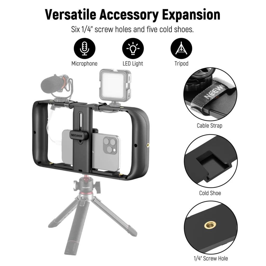 neewer handheld smartphone video cage A104